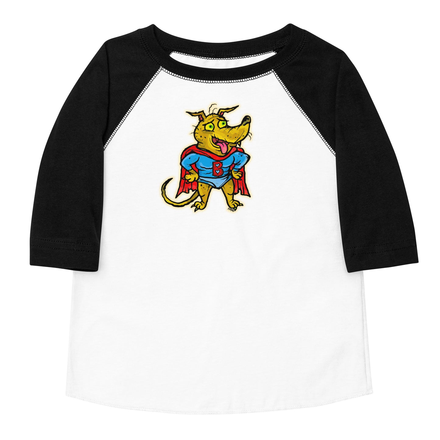 Super Bucky Toddler Baseball Shirt