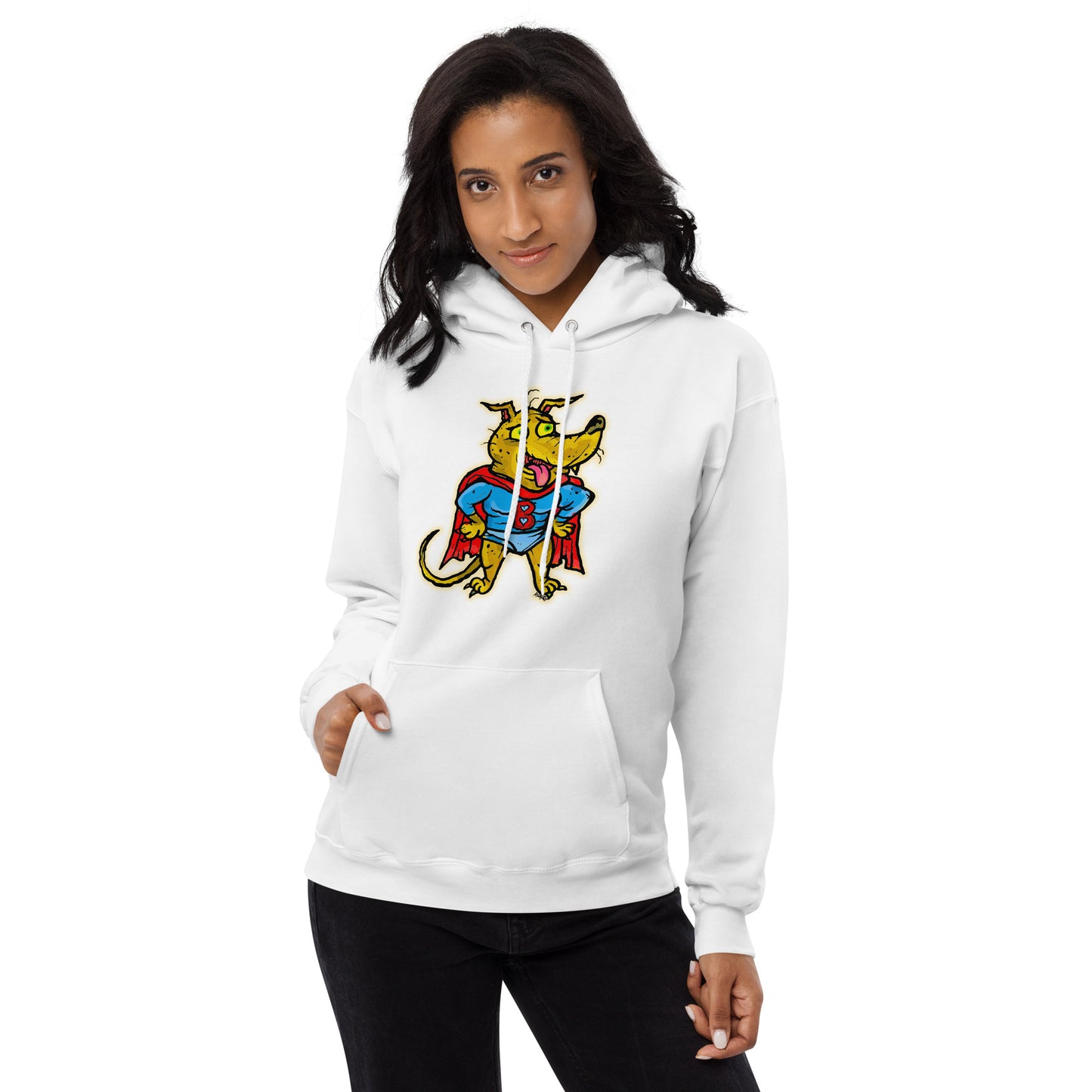 Super Bucky Adult Fleece Hoodie